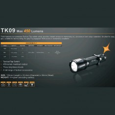 Тактический фонарь Fenix ТК09